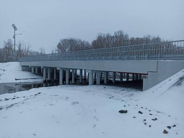 Фото 6 — В Киевской области ввели в эксплуатацию два моста, которые были повреждены в результате войны (ФОТО)