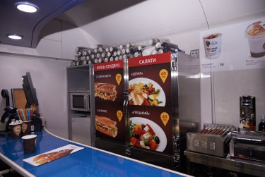 Фото 2 — Мобильное кафе: Чем будут кормить в скоростных поездах "Интерсити" и "Интерсити+"