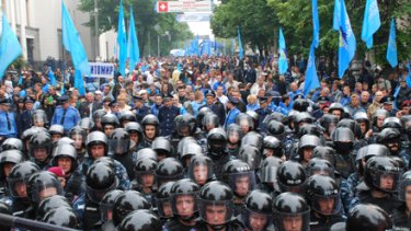 Фото 9 — В городах Украины проходят митинги в поддержку украинского языка (ФОТО)