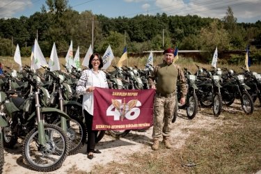 Фото 6 — 119 мотоциклів для ЗСУ: до Дня Незалежності здійснили найбільшу передачу мототехніки військовим