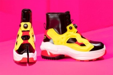 Фото 2 — Reebok и Maison Margiela создали спорный гибрид легендарных кроссовок и ботинок-таби