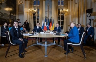 Встреча "нормандской четверки" состоялась 9 декабря в Париже. Фото: пресс-служба ОП