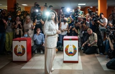 Оппозиционный кандидат в президенты Беларуси Светлана Тихановская. Фото: Getty Images