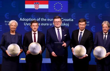 Совет ЕС окончательно урегулировал вхождение Хорватии в зону евро, установив курс конвертации