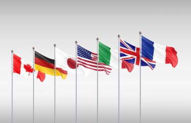 Прапори країн G7. Фото: Depositphotos