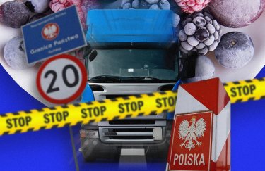 Українські ягоди "заморозили" на польському кордоні: чи є шанси не стояти в черзі