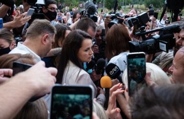 Оппозиционный кандидат в президенты Беларуси Светлана Тихановская. Фото: Getty Images