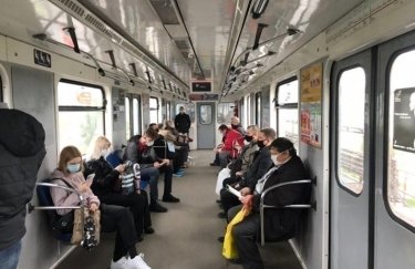 Первый день работы киевского метрополитена после перерыва. Фото:Delo.ua