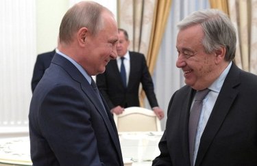 Генсек ООН Гутерріш на перемовинах з Путіним знов закликав Росію до організації гуманітарних коридорів