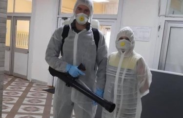 Вспышка коронавируса в общежитии КНУТД. Фото: facebook.com/kiev.dpss.gov.ua
