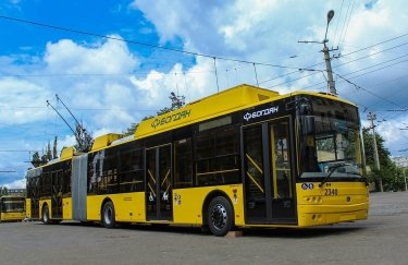 В Киеве все троллейбусы и трамваи вернулись на свои маршруты