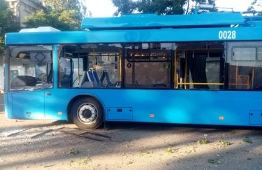 В Николаеве под российский обстрел снова попало троллейбусное депо (ФОТО, ВИДЕО)