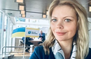 Замминистра инфраструктуры Александра Клитина. Фото: Facebook Александры Клитиной