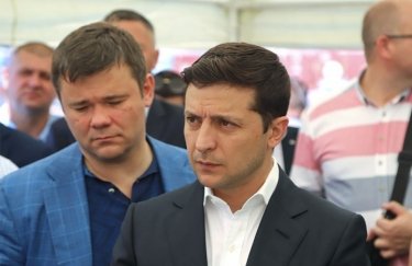 Владимир Зеленский и Андрей Богдан. Фото: Апостроф
