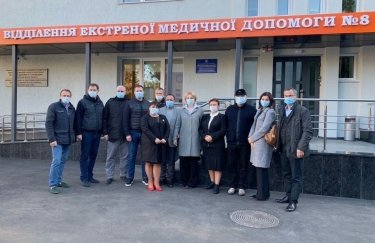 В Киеве после ремонта открыли отделение экстренной медицинской помощи (ФОТО)