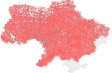 В Украине создали онлайн-карту покрытия мобильной связью