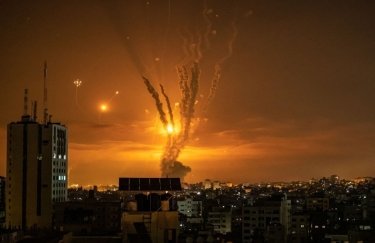 Газа в ночь на 14 мая. Фото: GettyImages