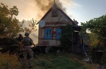 Донецкая область, дом, обстрел