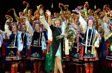 Знаменитый детский ансамбль "Свiтанок" отпраздновал 65-летний юбилей звездным концертом