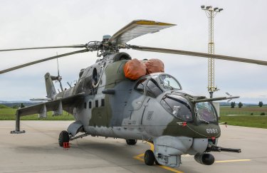 Чехия отправила в Украину свои последние вертолеты Ми-24