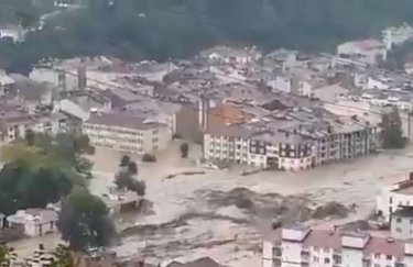 Наводнение в Турции. Скриншот из видео