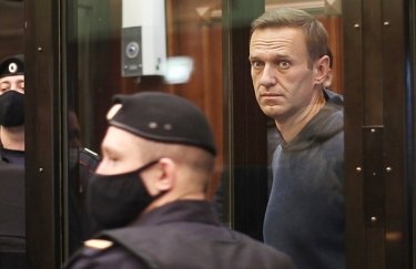 Алексей Навальный во время заседания суда. Фото: пресс-служба Мосгорсуда РФ