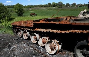 Уничтоженная военная техника врага. Фото: ВСУ