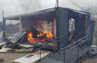 знищене відділення Укрпошти