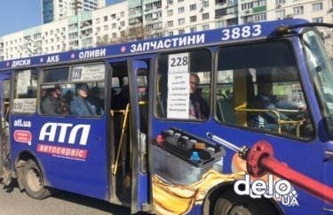 После 2 месяцев карантина маршрутные такси возвращаются на дороги Киева. Фото: Delo.ua