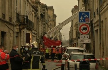 На месте взрыва в Бордо. Фото: twitter.com/BFMTV
