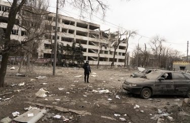 Российские оккупанты готовят "парад" в разрушенном Мариуполе