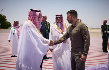 Владимир Зеленский во время визита в Саудовскую Аравию. Фото: ОП