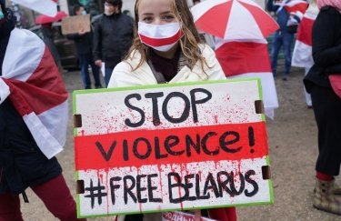 Протесты в Беларуси. Фото: Getty Images