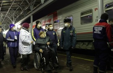 Фото: Telegram/Петр Андрющенко Из Приазовья – в Чувашию: оккупанты депортировали полтысячи мариупольцев в Чебоксары (ФОТО)