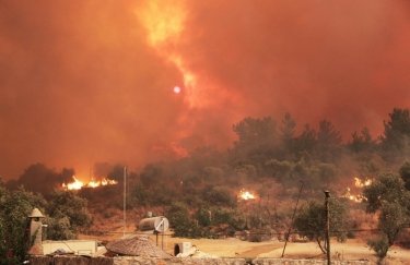 Лесные пожары в Турции. Фото: yenisafak.com