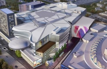 Проект рендеринга ТРЦ Ocean mall. Фото: NAI Ukraine Стало известно, когда откроют ТРЦ Ocean Mall на Лыбедской в Киеве