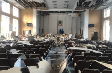 В центре Донецка раздался взрыв в здании мэрии (ФОТО, ВИДЕО)