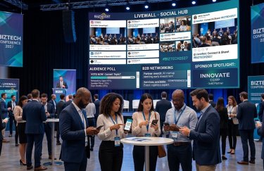RegToEVENT презентував модуль LiveWall: бюджетна альтернатива мобільним застосункам для бізнес-подій