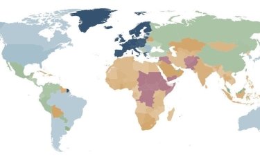 Индекс гражданств мира: Украина между Тонга и Тувалу