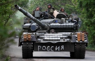 русский танк, война в Украине, война на Донбассе, Донбасс
