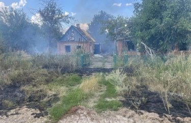 Последствия вражеских обстрелов. Фото: пресс-служба Запорожской ОВА