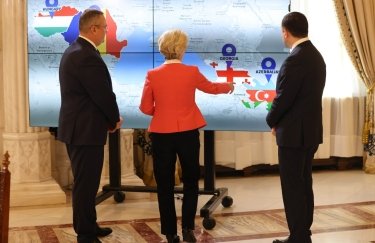 Фото: пресслужба уряду Грузії Азербайджан, Грузія, Румунія та Угорщина погодили намір прокласти підводний кабель через Чорне море