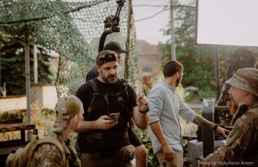 Украинский режиссер Любомир Левицкий снимает документальный фильм о бойцах Третьей штурмовой бригады