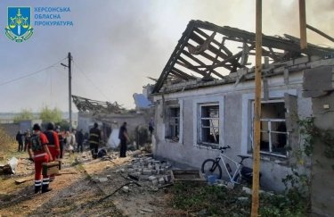Россияне выпустили по Херсонской области 699 снарядов. Фото: Херсонская областная прокуратура Херсонская область, обстрел