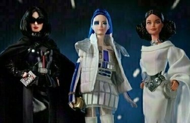 "Звездные войны" вдохновили дизайнера на новые модели кукол Барби