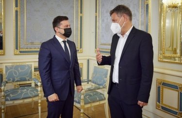 Владимир Зеленский и Роберт Хабек. Фото: пресс-служба президента