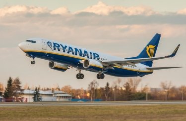 Самолет авиакомпании Ryanair. Фото: kiev.vgorode.ua