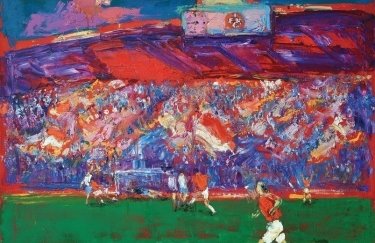 Картина "Футбол" Анатолия Криволапа ушла с молотка $15,4 тысяч