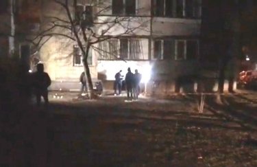 На месте происшествия в Киеве. Скриншот из видео
