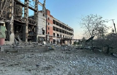 Последствия российских обстрелов Донецкой области. Фото: Павел Кириленко / Telegram Донецкая область, предприятие, разрушения